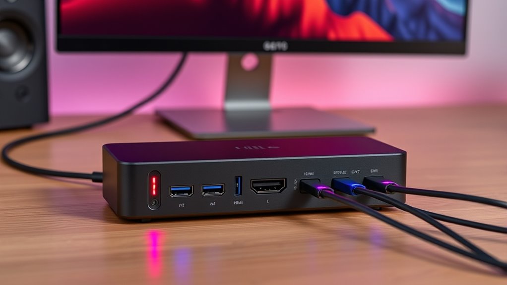 multiple port connection options