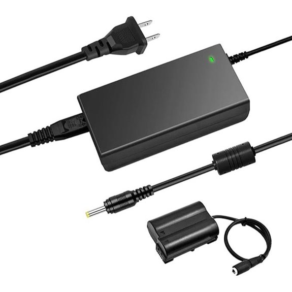 TKDY Dummy Battery & AC Adapter for Nikon Cameras