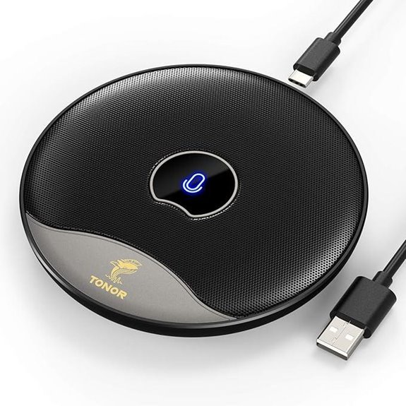 TONOR 360° Omnidirectional USB Conference Microphone