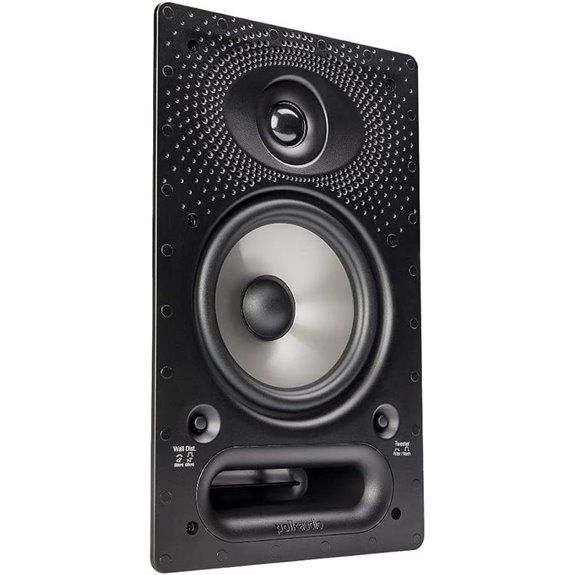 Polk 65-RT In-Wall Speakers with Paintable Grille
