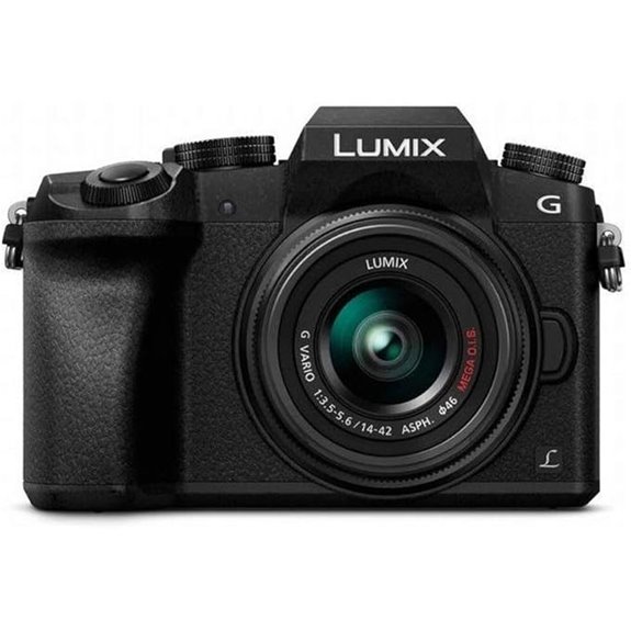 Panasonic LUMIX G7 4K Mirrorless Camera with 14-42mm Lens