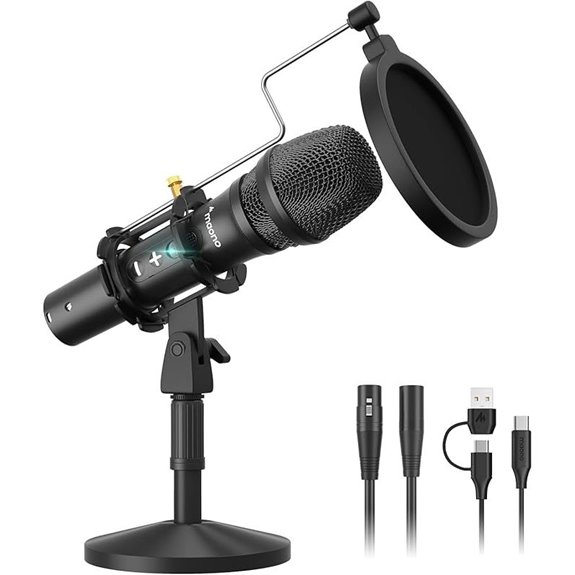 MAONO HD300T Podcast Microphone Kit with Accessories