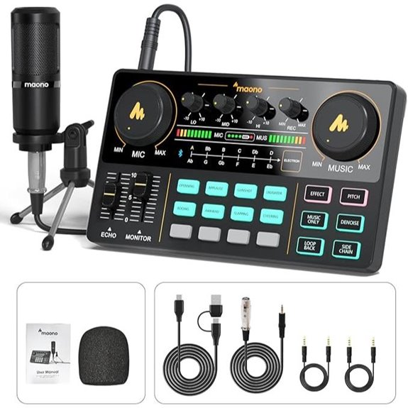 MaonoCaster Lite Podcast Set with Microphone