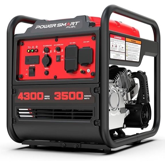 PowerSmart 4300W Portable Inverter Generator for Home