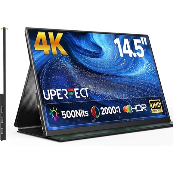 UPERFECT 14.5 4K Portable Monitor with Cover