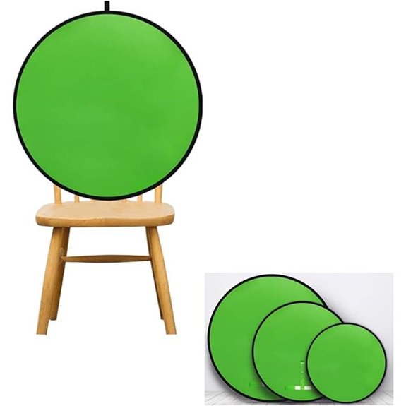 portable backdrop with storage