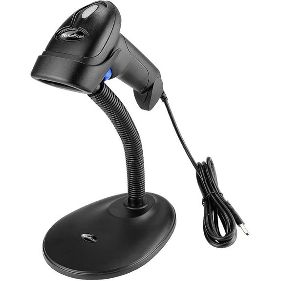 NetumScan USB Handheld Barcode Scanner with Stand