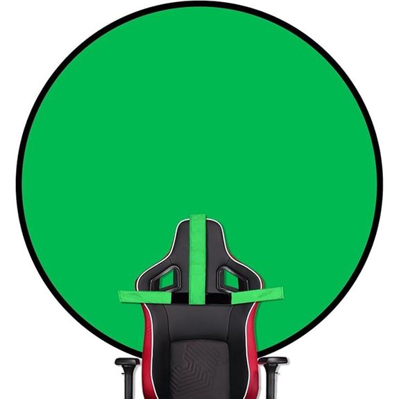 portable green screen chair