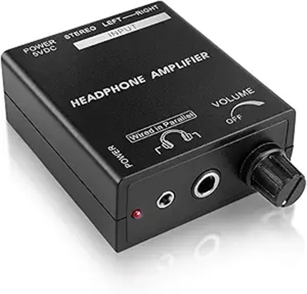 TNP Portable Headphone Amplifier with Volume Control