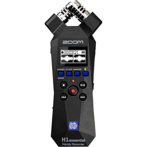 Zoom H1 Essential Stereo Recorder with Microphone