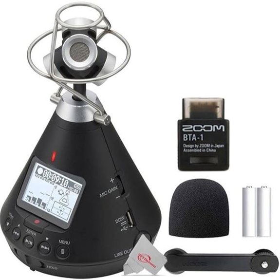 Zoom H3 VR Handy Audio Recorder + ZOOM BTA-1 Bluetooth Adaptor