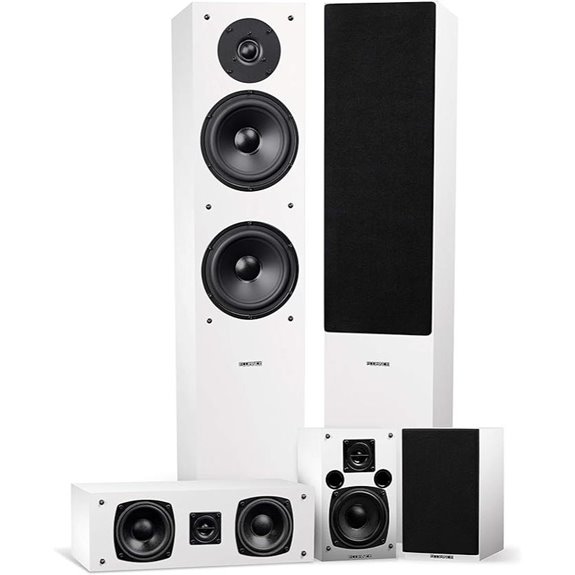 Fluance Elite 5.0 Home Theater Speaker System