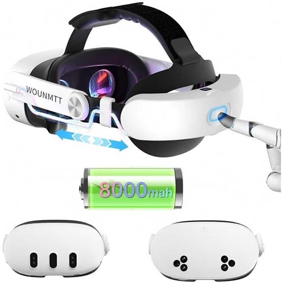 quest 3 battery headstrap