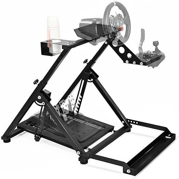 Dardoo X Frame Racing Wheel Stand for Logitech & Thrustmaster