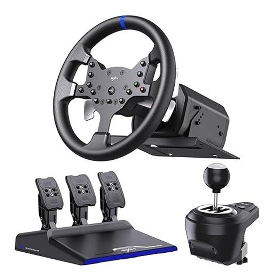 PXN V99 PC Racing Wheel with Pedals & Shifter