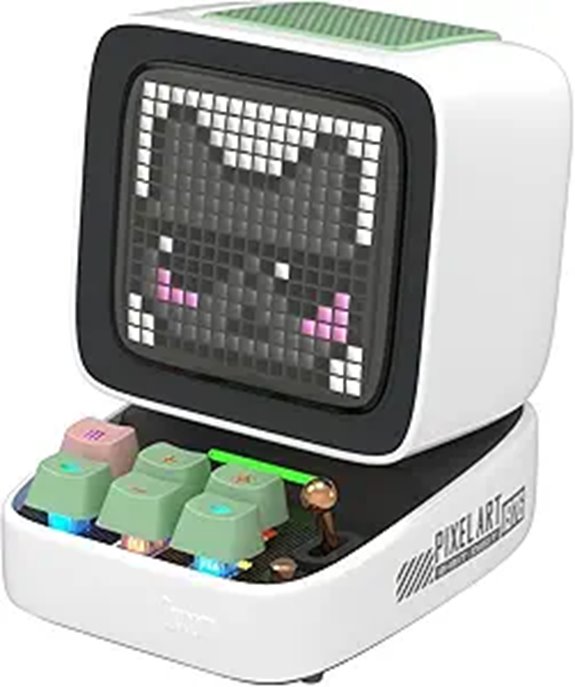 Divoom Ditoo Retro Pixel Art Bluetooth Speaker
