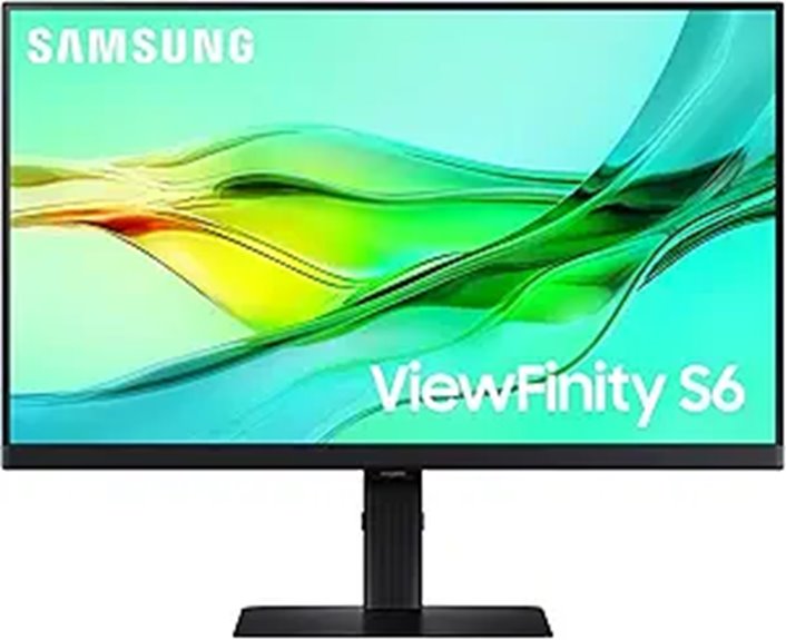 Samsung ViewFinity S6 24 QHD Monitor with USB-C