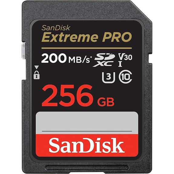 SanDisk 256GB Extreme PRO SDXC Memory Card