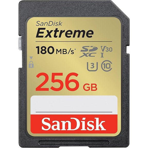 SanDisk 256GB Extreme SDXC UHS-I Memory Card
