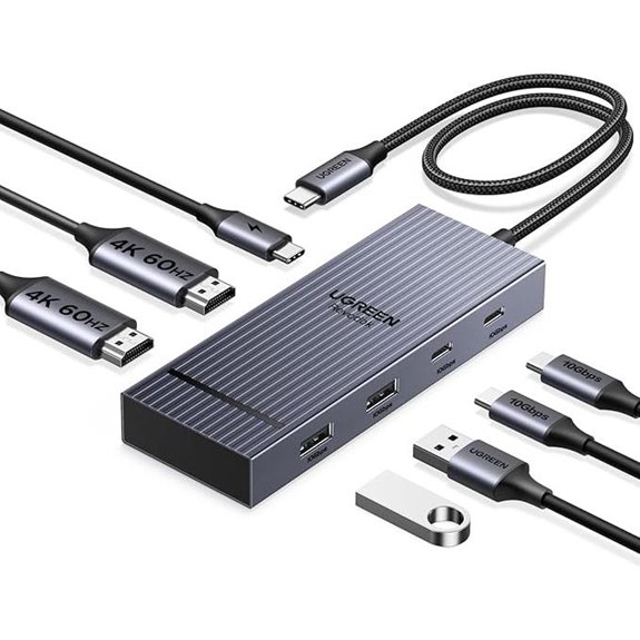 UGREEN 7-in-1 Dual Monitor USB-C Docking Station