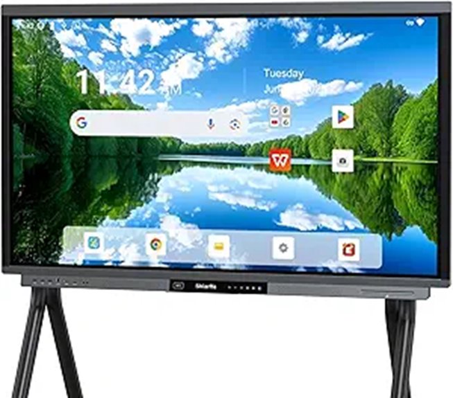 Shiarffe R9 Ultra 55 4K Touchscreen Whiteboard
