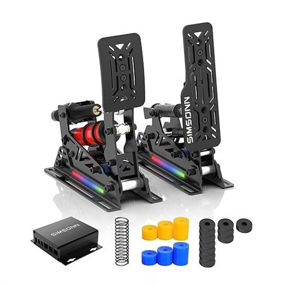sim racing pedals