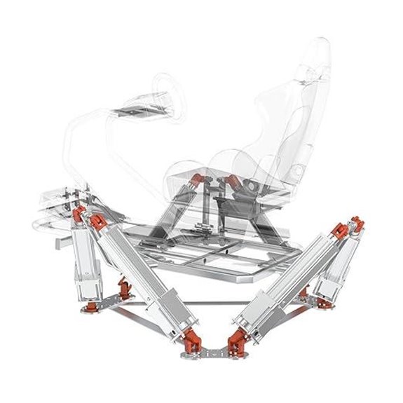 CHINAWOWO Racing simulator 6dof motion platform Racing bracket