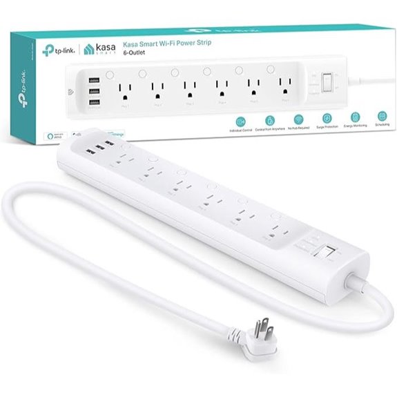 Kasa Smart Power Strip with 6 Outlets & USB