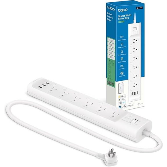 Tapo Wi-Fi Power Strip with 6 Outlets & USB