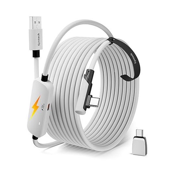 Syntech 16FT VR Link Cable with Charging Adapter