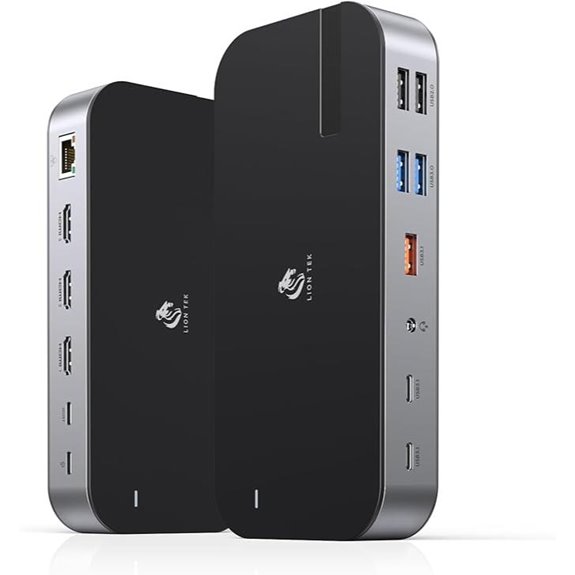 16-in-1 USB-C Docking Station with Triple HDMI