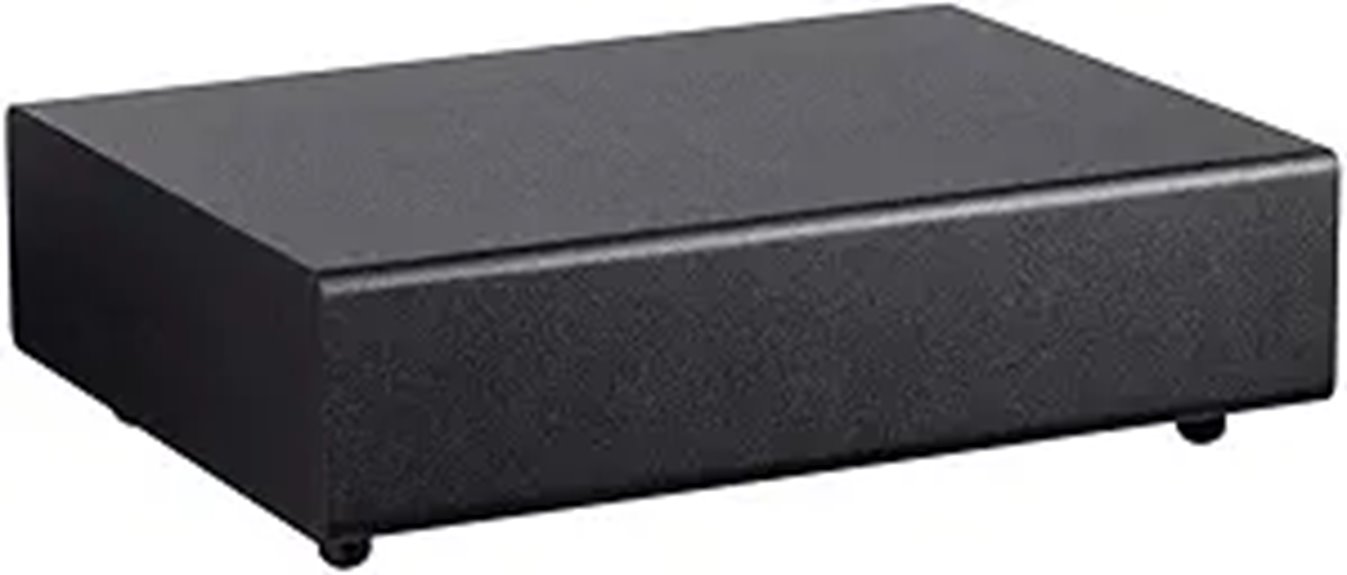 Monoprice SSW-8 Slim Powered Subwoofer with Amplifier
