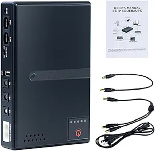 Mini DC UPS Battery Backup for Router and Camera