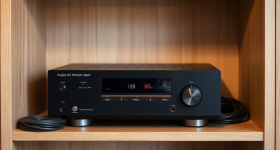 small space av receiver guide