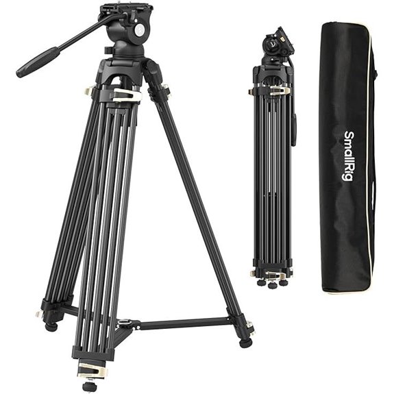 SmallRig AD-01S Video Tripod with Fluid Head