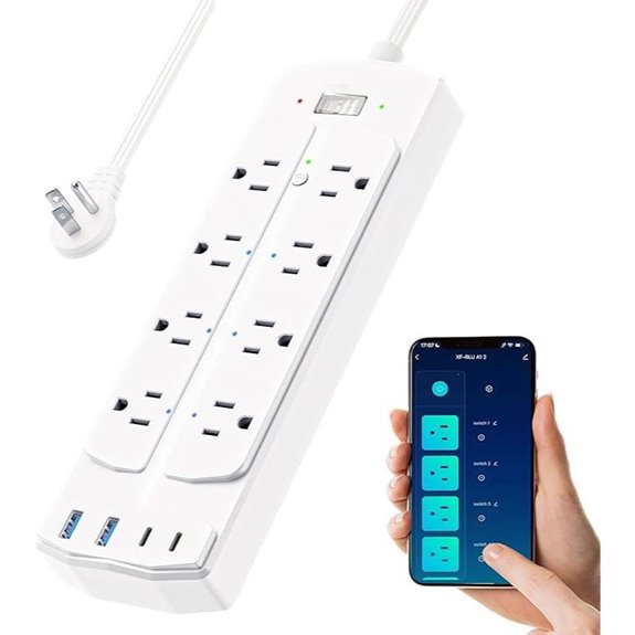 Yozisital Smart Power Strip with Outlets & USB
