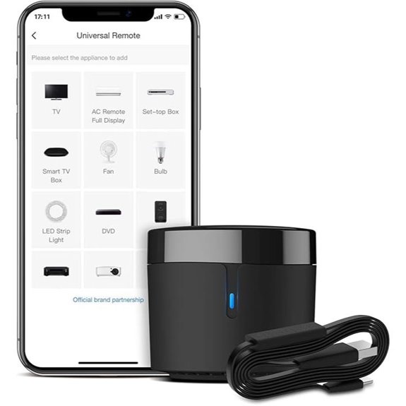 BroadLink RM4mini Smart Remote Hub with Sensor