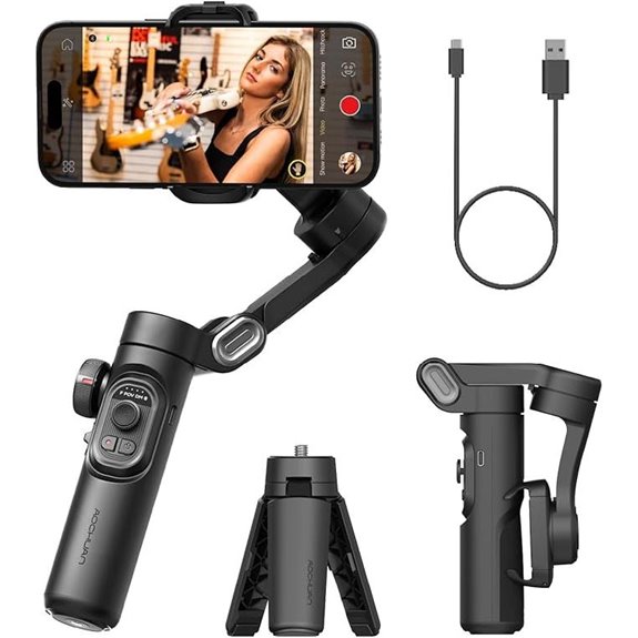 AOCHUAN 3-Axis Smartphone Gimbal Stabilizer