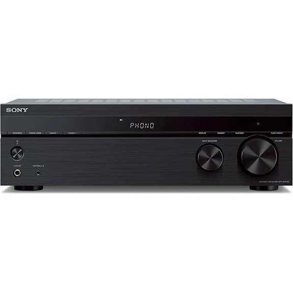 Sony STRDH190 2-ch Home Stereo Receiver with Phono Inputs & Bluetooth Black