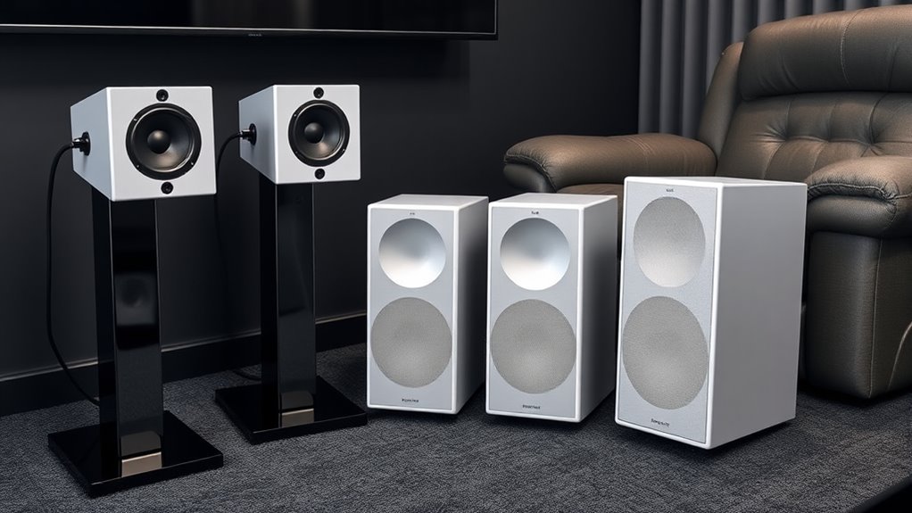 speaker stands compatibility stability adjustability