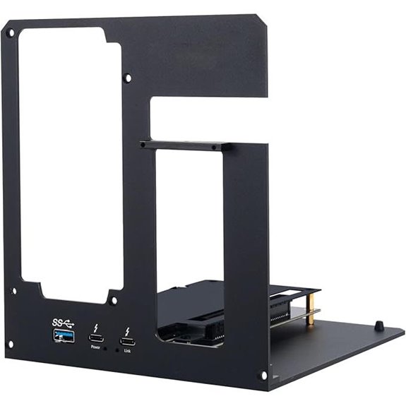 External GPU Enclosure Dock for Thunderbolt 3/4