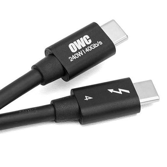 OWC Thunderbolt 4 Cable 2m 40Gb/s 100W