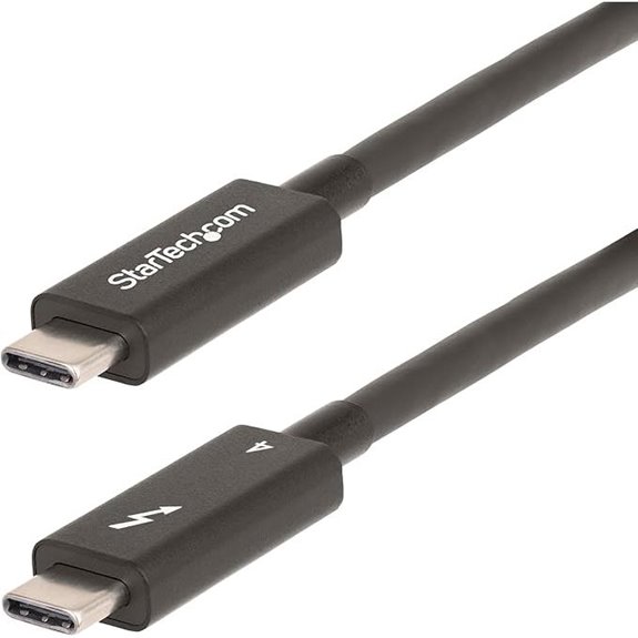 StarTech Thunderbolt 4 Cable 6ft 40Gbps 100W