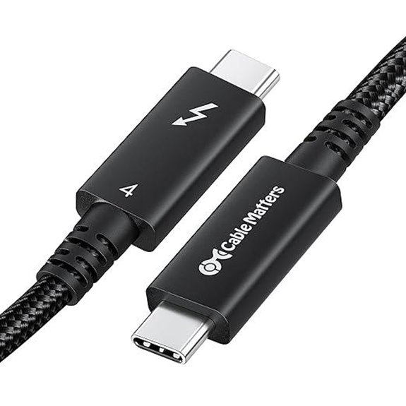 Cable Matters Thunderbolt 4 Cable with 100W Power