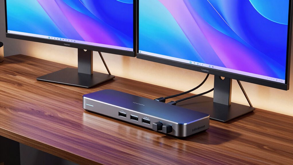 top dual monitor docking stations