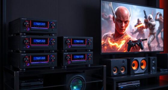 top gaming av receivers