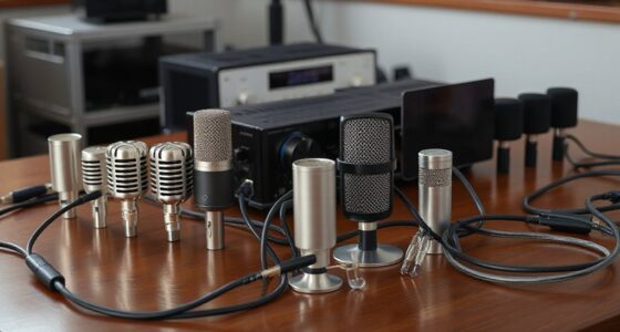 top receiver calibration microphones