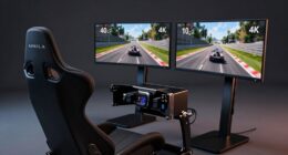 top sim racing monitor stands