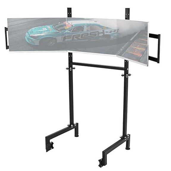 Dardoo Triple Monitor Stand for Racing Sim Cockpit