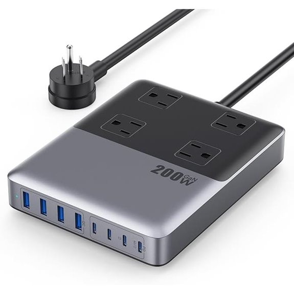 12-in-1 USB C Charging Station with AC Outlets